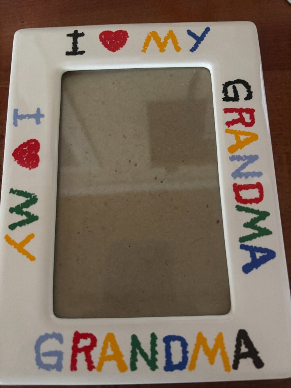 I Love My Grandma Photo Frame